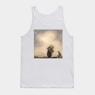 Old Man Talking to a Boy by John Bauer Tank Top